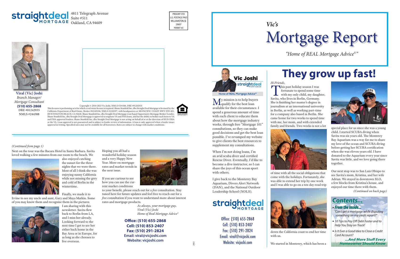 Vic's Mortgage Report, February 2024