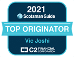 Scotsman Guide 2021 top Originator Vic Joshi