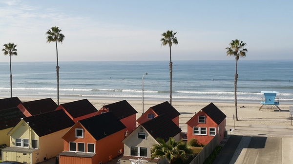 Sunny California Oceanside
